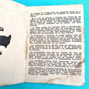 Antiguas Libretas Bancarias: Banco de la República y Caja de Crédito de Paysandú - imagen 5