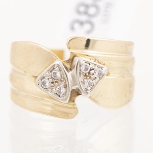 Anillo Oro 18k con Circonias - imagen 1