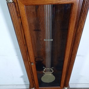 Reloj de Pie Antiguo Imitación con Péndulo y Maquinaria de Cuarzo - imagen 5