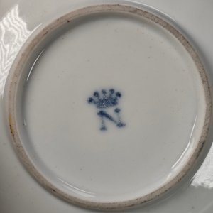 Seis Platitos de Porcelana: Cáscara de Huevo, Limoges, Napoleón y Estilo Oriental - imagen 6