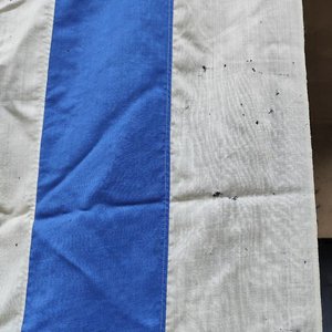 Antiguo Pabellón Nacional Uruguayense Gigante 135x295cm - imagen 3
