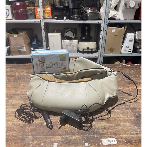 Masajeador Cavitat y Cervical con Accesorios