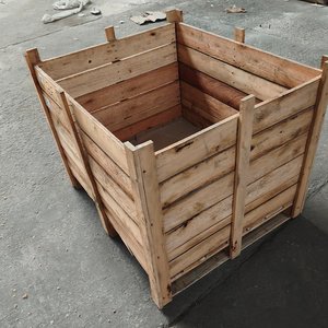 Cajón Grande de Madera Rústico - imagen 3