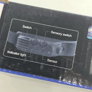 Linterna Frontal Recargable con Sensor de Movimiento y Múltiples Colores - imagen 3