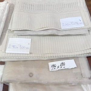 Lote de 6 Cortinas con Diversas Texturas y Medidas - imagen 8