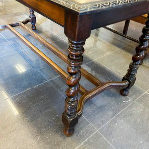 Mesa de Comedor Antigua con Sillas Estilo Luis XV - imagen 6
