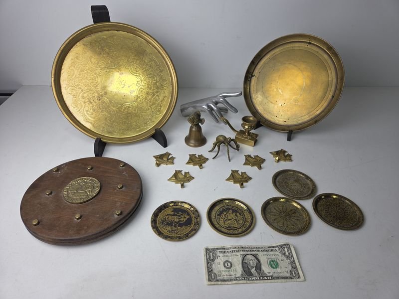 Lote siguiente: Lotes de Bronces con Tema Náutico