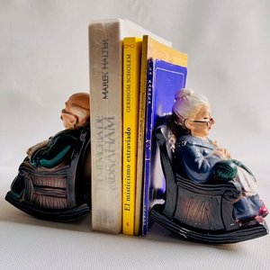 Lote de 4 Libros sobre Judaísmo y Misticismo con Apoyalibros de Pareja Mayor - imagen 4