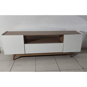 Lote anterior: Aparador Blanco y Madera con 3 Puertas y Cajón