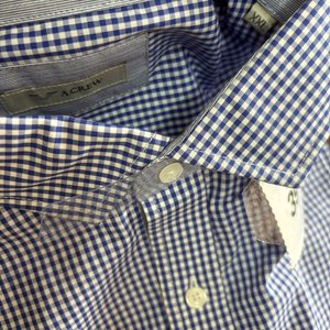 Camisa A.Crew Cuadros Azules Talle XXL Nueva - imagen 2