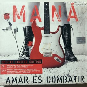 CD + DVD Maná "Amar es Combatir Deluxe Limited Edition" Industria Argentina 2007 - imagen 1