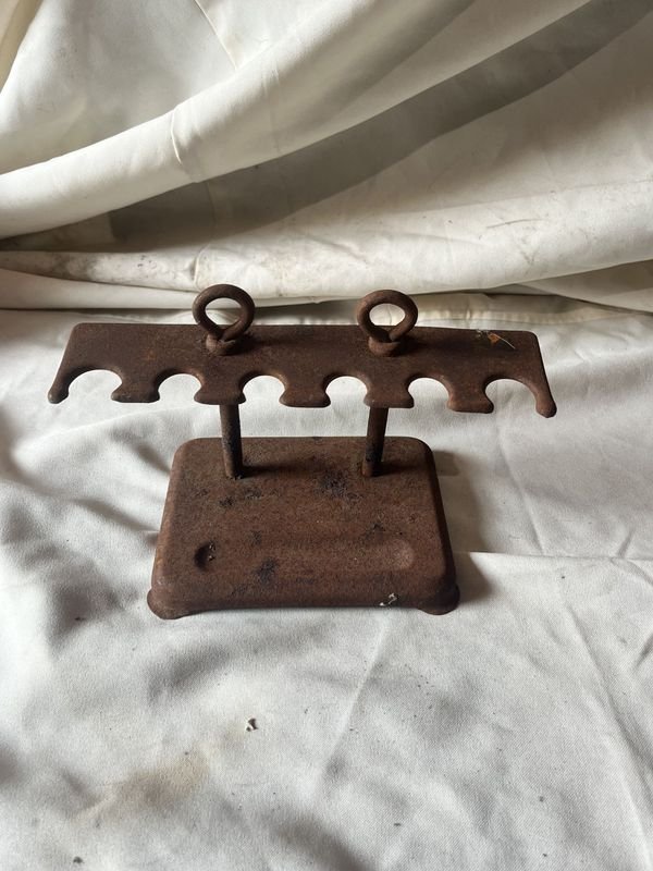 Porta sello antiguo para seis sellos