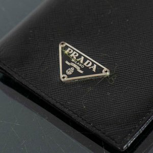 Billetera Prada de Cuero Negra para Hombre - imagen 2