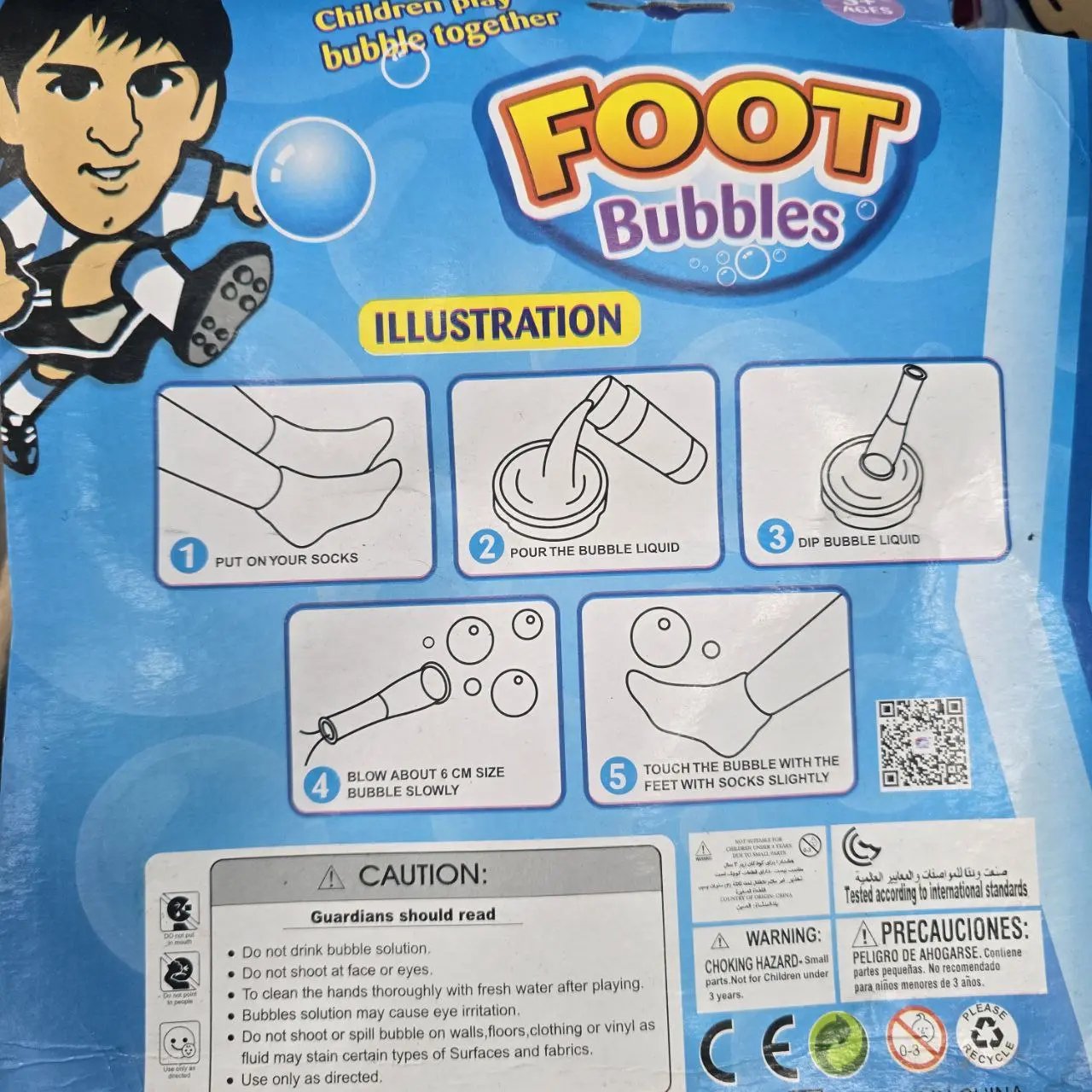 Juguetes para niños: Conjunto de burbujas con accesorios - imagen 3