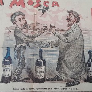 Lote anterior: Periódico "La Mosca" de Octubre 1905 - Prensa Satírica Uruguaya