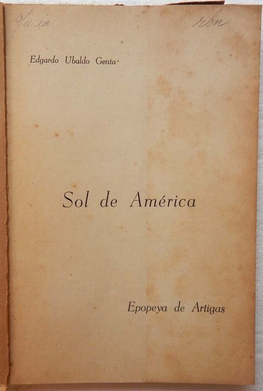 Libro de Edición Limitada: Sol De América. Epopeya De Artigas. - imagen 2