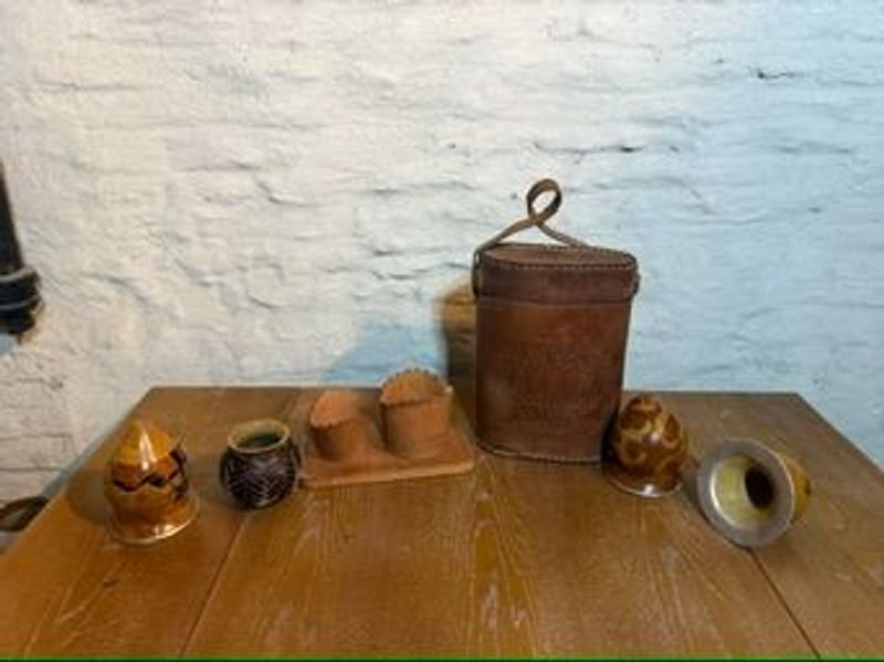 Gran lote de artesanías y objetos decorativos - imagen 1