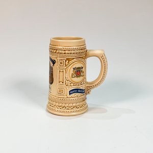 Jarra Cervecera de Loza Beige "Semana de la Cerveza Norteña" 1999 - imagen 1