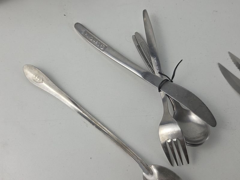 Cubiertos de acero inoxidable para camping y cocina - imagen 5