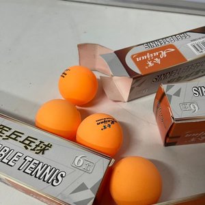 12 Pelotas de Ping Pong Naranja Marca Huijun - imagen 3