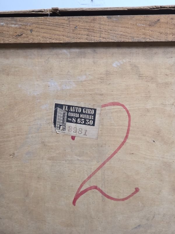 Tres antiguos cajones de madera con inscripciones - imagen 5