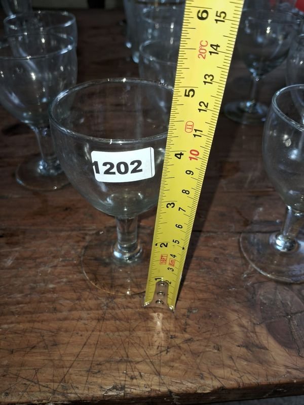 Lotes de copas de vidrio para vino - imagen 3
