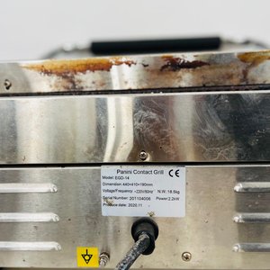 Sandwichera Industrial Panini Contact Grill Profesional - imagen 3