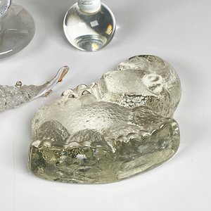 Lote de 4 figuras de cristal: elefantes, góndola y pareja bailando - imagen 6