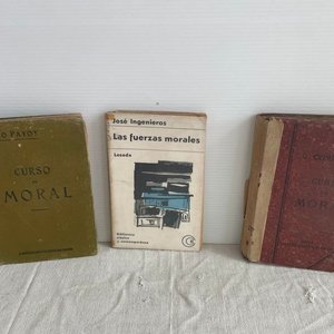 Lote de 3 Libros de Moral y Fuerzas Morales - imagen 2