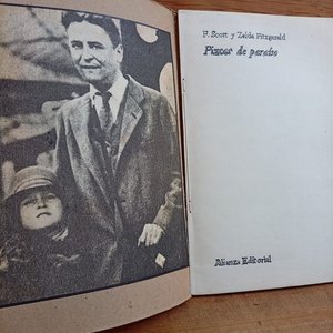 Lote siguiente: Libro "Pizcas de Paraíso" de F. Scott y Zelda Fitzgerald, Edición Independiente