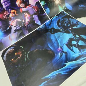 Láminas Artísticas de Personajes de Videojuegos x3 - imagen 4