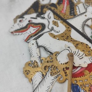 Marioneta Wayang Kulit Indonesia Tradicional - imagen 3
