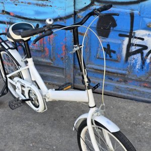 Bicicleta Plegable R20 Blanca - imagen 3