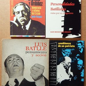 Lote siguiente: Lote de 4 Libros sobre Historia Uruguaya: Batlle, Herrera y Personalidades Batllistas