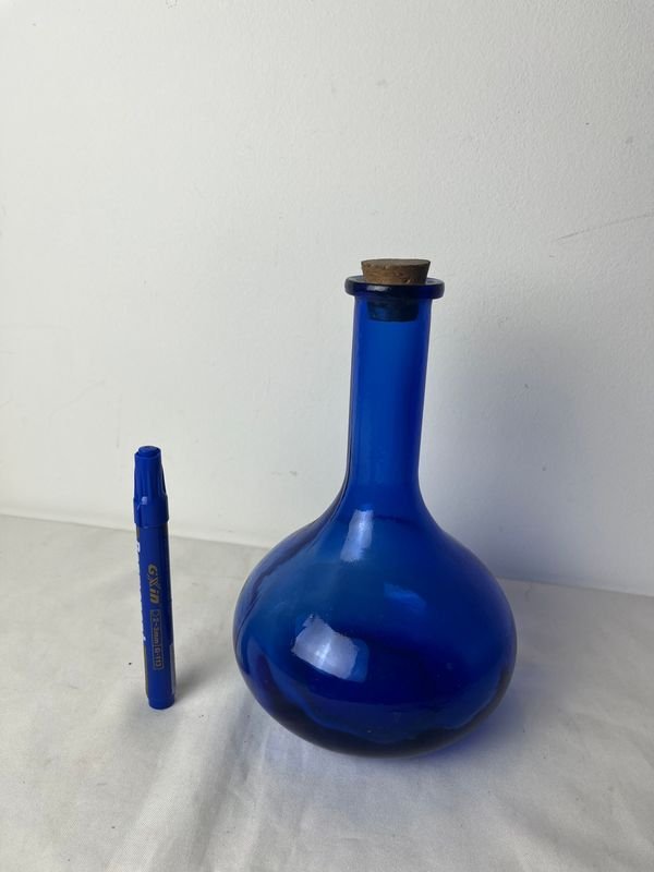 Botella y vela decorativa - imagen 2