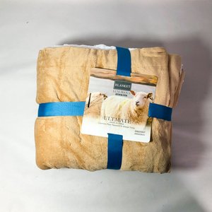 Frazada de Corderito "ULTMATE" Beige 200x230 cm - imagen 1