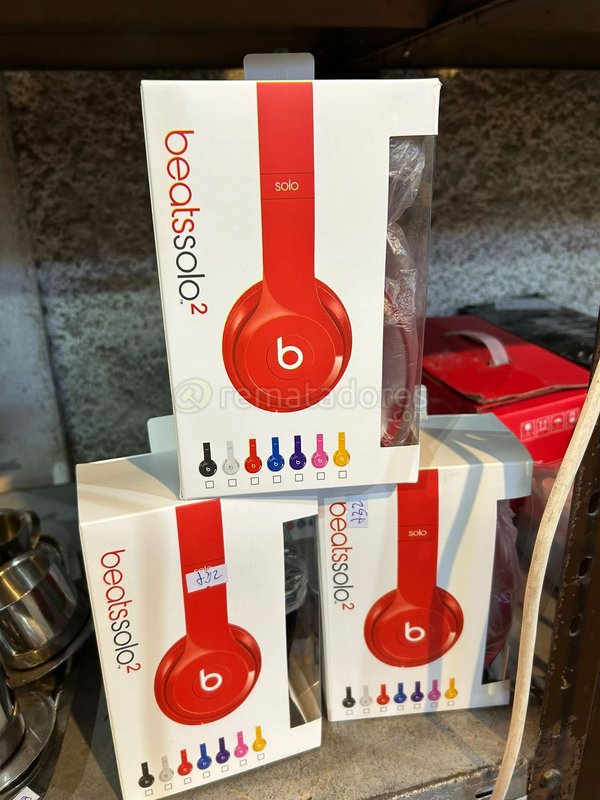 Auriculares Beats Solo 2 Rojos Nuevos en Caja