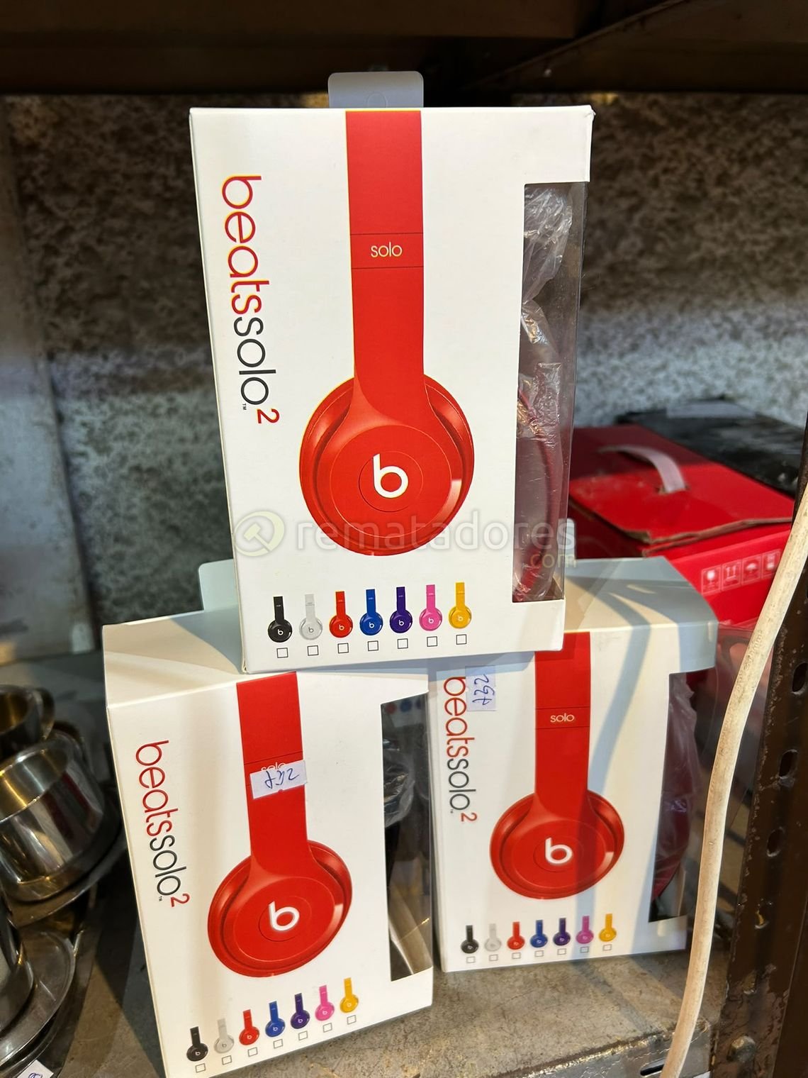 Auriculares Beats Solo 2 Rojos Nuevos en Caja