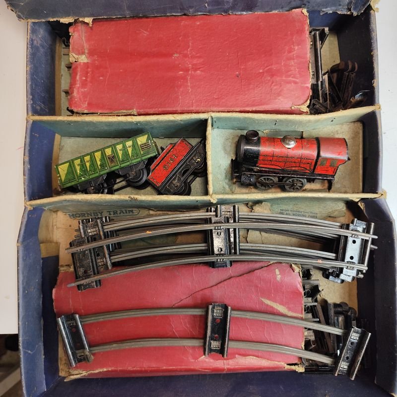 Colección de trenes antiguos Hornby Train en caja original - imagen 4