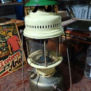 Farol a Queroseno Antiguo Marca "TJISA" Registrado N° 58310 - imagen 1