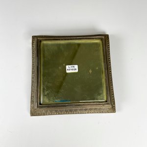 Presentoire metal aleman Wmf, con espejo 20 x 20 cm - imagen 5