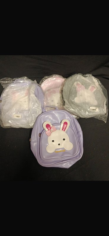 Mochilas Infantiles de Eco-cuero con Diseño de Conejo