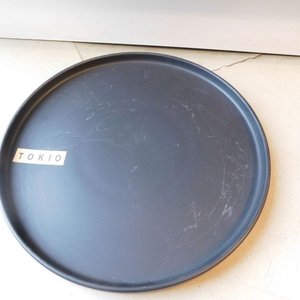 Plato de cerámica negros tamaño grande - imagen 3