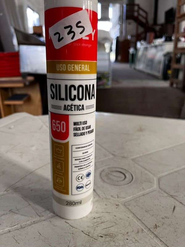 Sellador de Silicona Acética Blanco 280ml