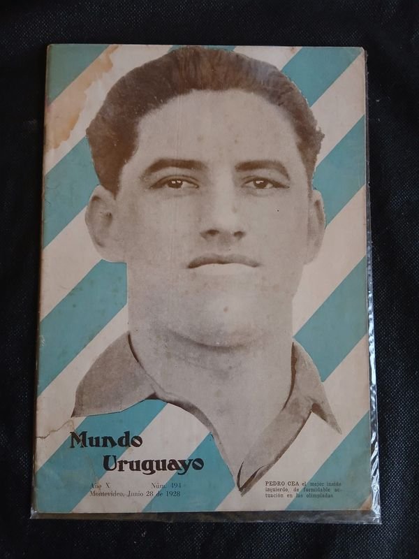 Revista Mundo Uruguayo N.º 494 (28 de junio de 1928) - Pedro Cea y Medalla de Oro Ámsterdam 1928