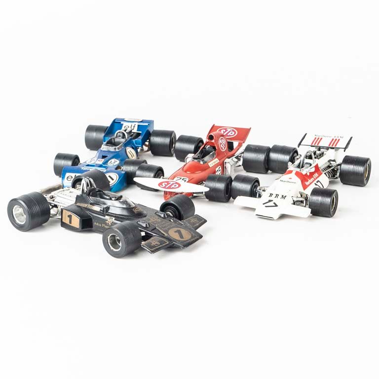 Colección 4 Autos Fórmula 1 Politoys Escala 1/25 Made in Italy
