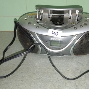 Lote de 2 Radios a Pila Panavox y Equipo de Audio "Huevito" Precision - imagen 2