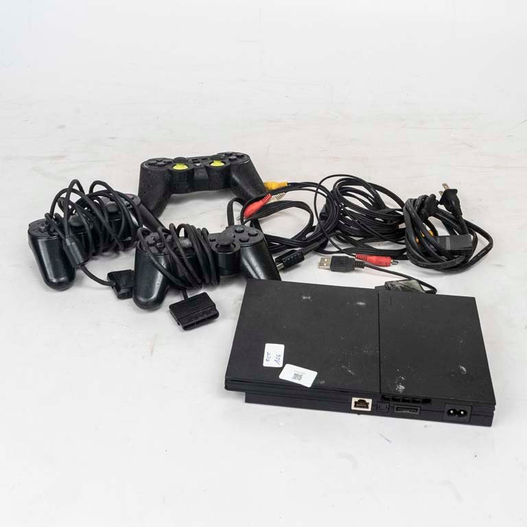 Consola PlayStation 2 con Accesorios y Controles