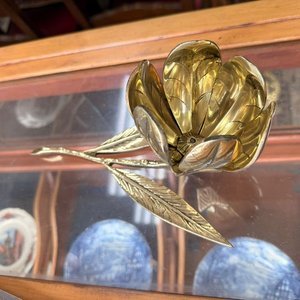 Flor de Bronce Decorativa con Ceniceros Desmontables - imagen 6