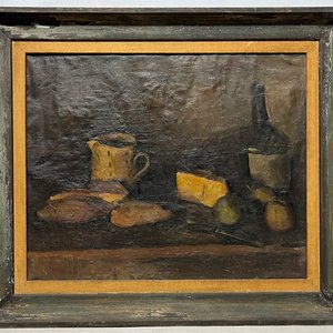 Bodegón con Frutas de Augusto Torres - Óleo sobre Tela Firmado - imagen 2
